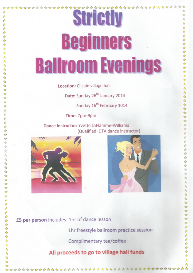Read more about the article Strictly Ballroom for Beginners………..dance on Sunday Evenings